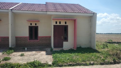 foto tampak rumah tipe 45/70 perumahan GRAND RIZQI EFENDI II