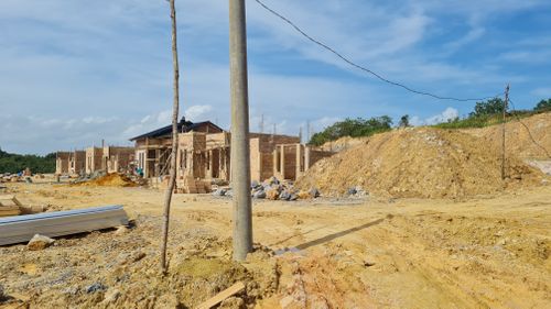 foto posisi tengah perumahan PRADANA RESIDENCE V