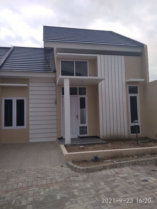 foto tampak rumah tipe 56 perumahan Bukit Royal Kencana 2