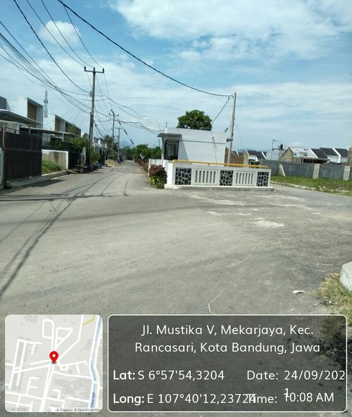 foto posisi tengah perumahan PESONA CIWASTRA VILLAGE