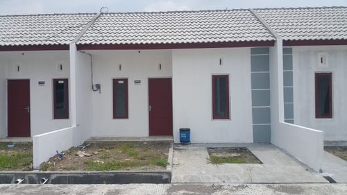 foto tampak rumah tipe 27/65 perumahan Mutiara Prigi Tahap 3