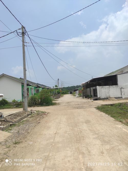foto posisi tengah perumahan Bukit intan residence tahap 2