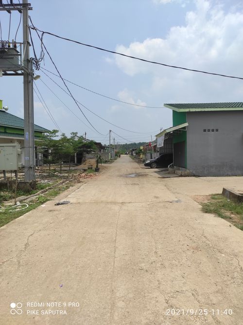 foto gerbang perumahan Bukit intan residence tahap 2