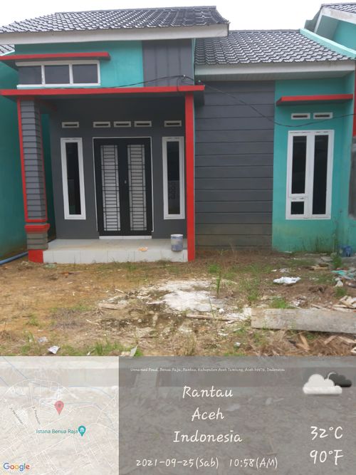 foto contoh rumah perumahan NAURA RESIDENCE III