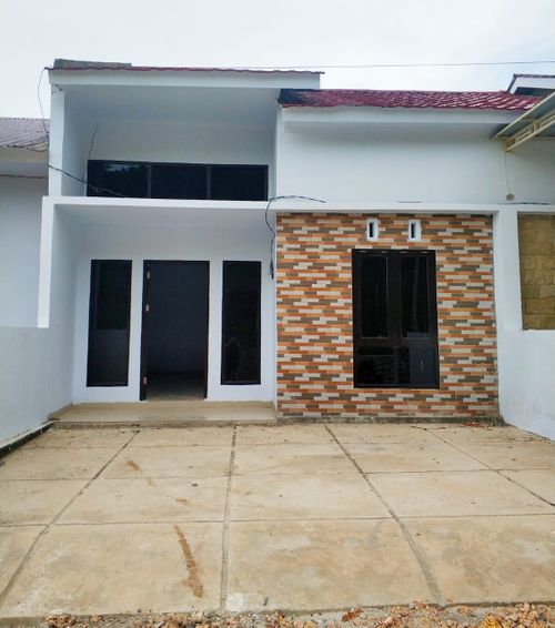 foto tampak rumah tipe 45 perumahan The Topaz Residence III