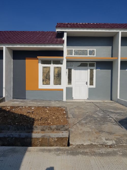 foto tampak rumah tipe 27/60 perumahan Graha Asri Residence 3 tahap 2