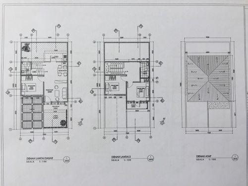 foto denah rumah tipe 90/91 perumahan Green City