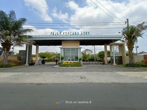 foto gerbang perumahan Fajar Kencana Asry