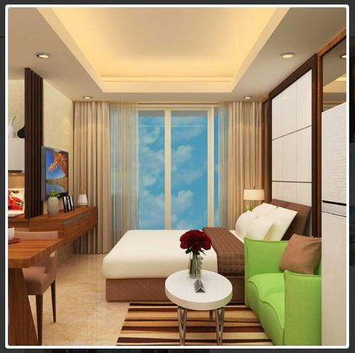 foto tampak rumah tipe 1 BR EMERALD perumahan SPRINGHILL ROYALE SUITES (SPRINGHILL GOLF PENTHOUSE)