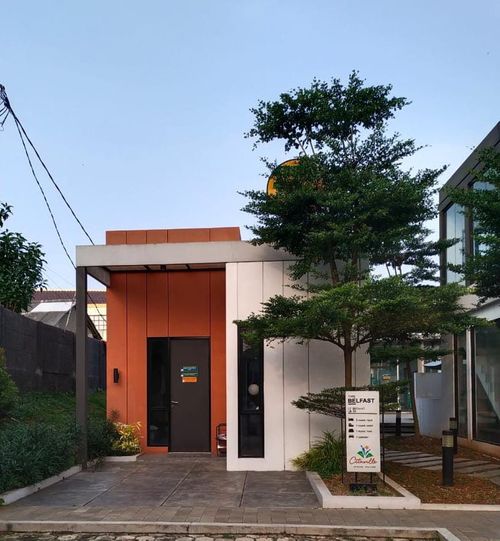 foto tampak rumah tipe BELFAST perumahan CITAVILLE PARUNG PANJANG