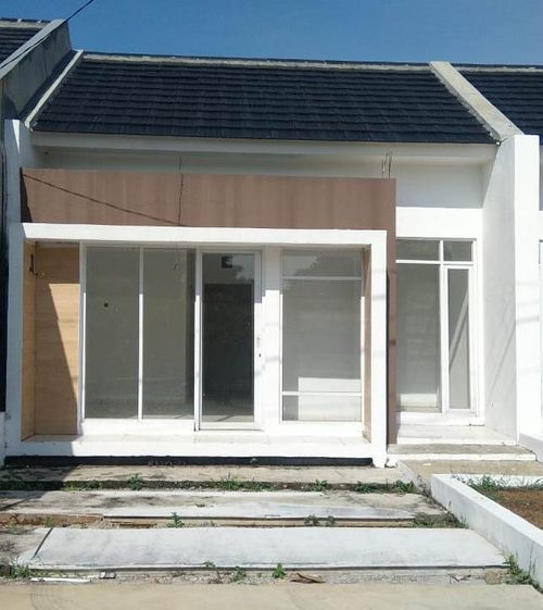foto tampak rumah tipe 36 Anggrek perumahan Bukit Sukanagara Resort