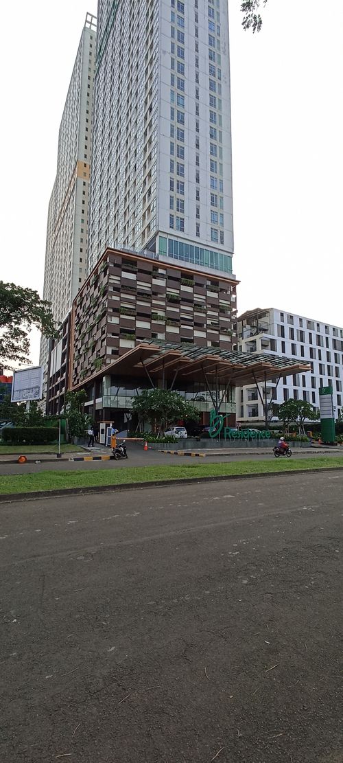 foto gerbang perumahan Apartemen B Residence