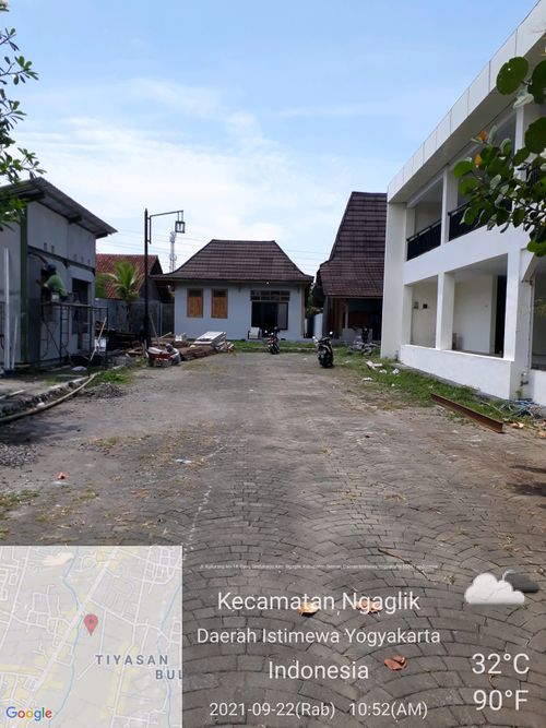 foto gerbang perumahan PONDOK PERMAI KALIURANG