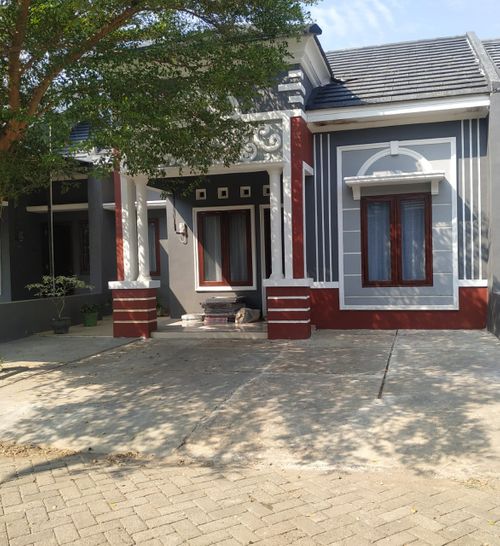 foto tampak rumah tipe 45 perumahan PERUMAHAN SAPPHIRE MEDITERANIA