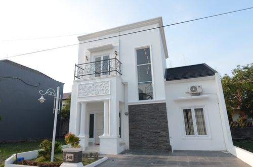 foto tampak rumah tipe 95 perumahan SAPPHIRE ESTATE TEGAL