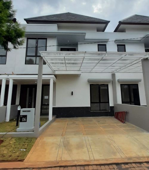 foto tampak rumah tipe Kalinda perumahan Kedaton Park Tahap 1