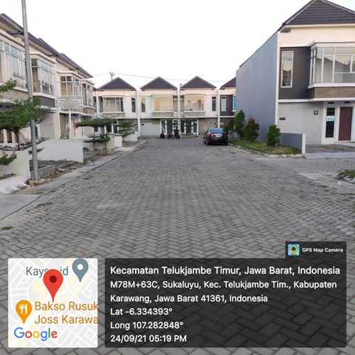 foto posisi tengah perumahan Sentraland Residence 2