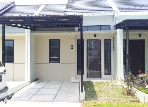 foto tampak rumah tipe 60/35 perumahan KSO PURI CEMPAKA
