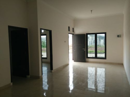 foto denah rumah tipe 55 perumahan TAMAN TANJUNG BUNGA CLUSTER LILY