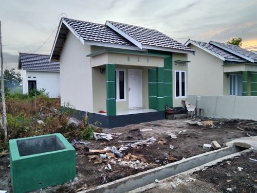foto contoh rumah perumahan Griya Mumtaza Naga Sari Mandiri