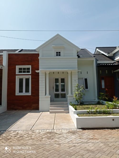 foto tampak rumah tipe 54 perumahan SAPPHIRE VILLAGE 2