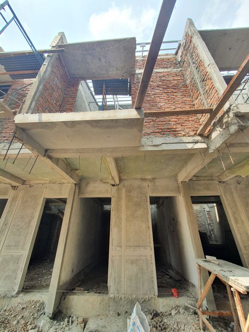 foto tampak rumah tipe BL2 perumahan Duta Indah Residence 3