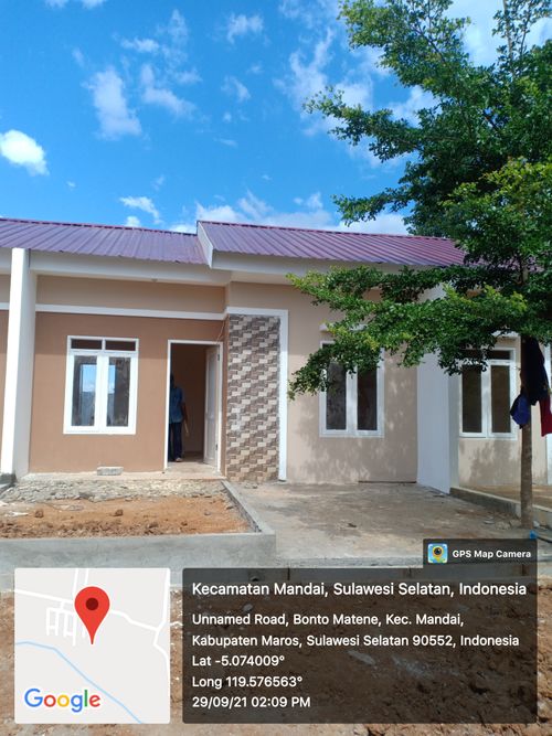 foto contoh rumah perumahan Maleo Palace