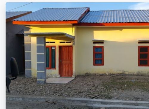 foto tampak rumah tipe 36 perumahan Griya Pinisi 1