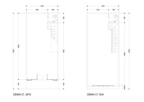 foto denah rumah tipe RUKO 234/78 perumahan PASAR SEGAR DEPOK