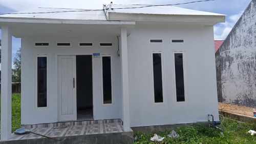 foto tampak rumah tipe BLOK B 09 perumahan GRAHA RETNI PERMAI