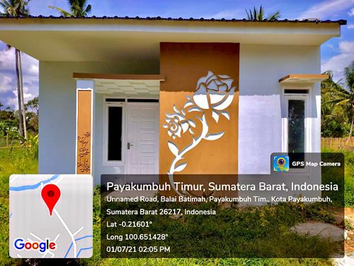 foto tampak rumah tipe SUBSIDI perumahan GRIYA JEAN TIAKAR