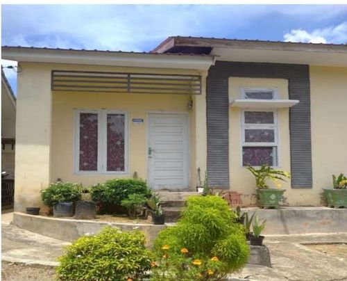 foto tampak rumah tipe 36 perumahan Graha Bukit Durian Asri