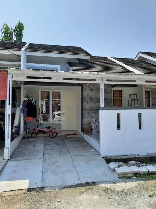 foto tampak rumah tipe 36/62 perumahan PADMA SERPONG