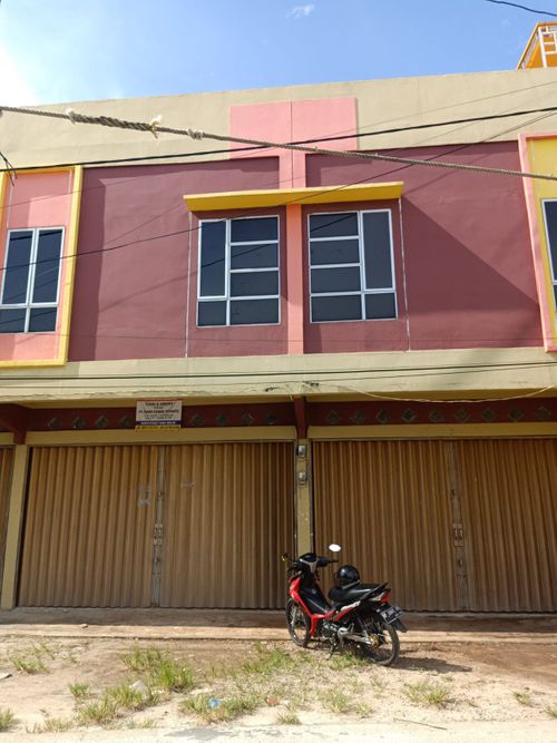 foto tampak rumah tipe 50/67 perumahan NAGA MAS