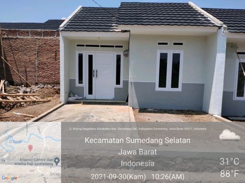 foto contoh rumah perumahan Bumi Asri Ragadiem