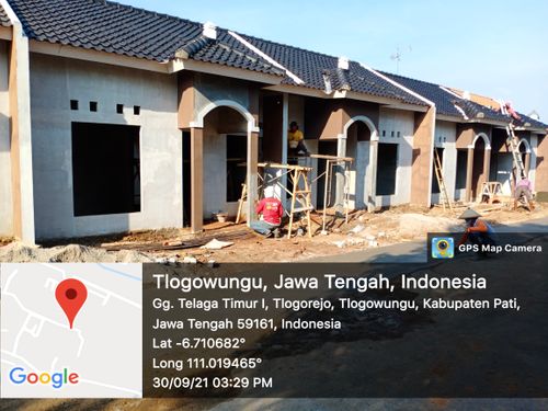 foto contoh rumah perumahan PERUMAHAN SAUNG MAS 2