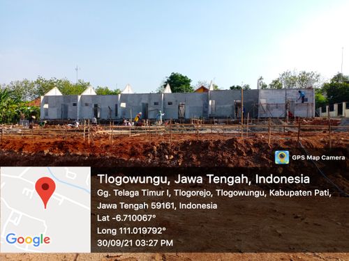 foto gerbang perumahan PERUMAHAN SAUNG MAS 2