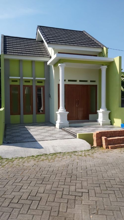 foto tampak rumah tipe 38 perumahan GRIYA KENCANA ASRI