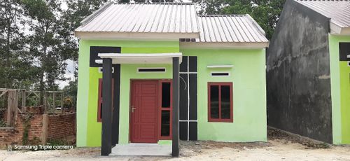 foto tampak rumah tipe 36 perumahan BTN GRIYA NUDIFA RESIDENCE