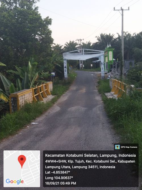 foto gerbang perumahan PERUMAHAN PNS JENGANAN SIKEP