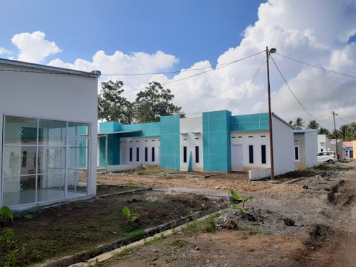 foto gerbang perumahan GRAHA MADANI THP III