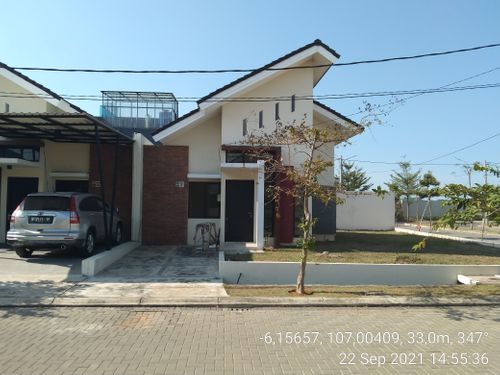 foto contoh rumah perumahan CLUSTER EBONY