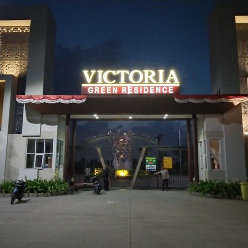 foto gerbang perumahan VICTORIA GREEN RESIDENCE