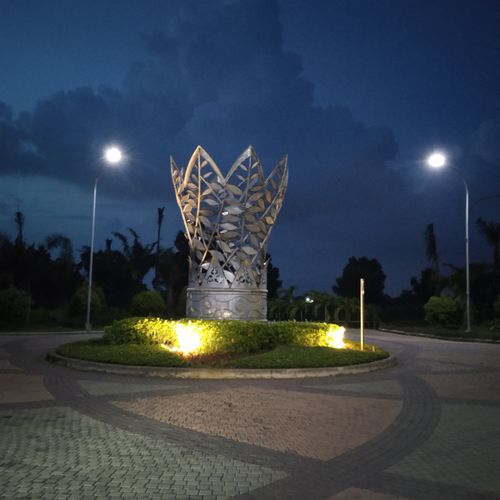 foto posisi tengah perumahan VICTORIA GREEN RESIDENCE