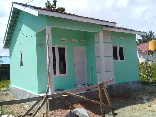 foto contoh rumah perumahan Perumahan Puri Anggoro Indah