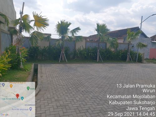 foto gerbang perumahan Graha Mandiri Bekonang
