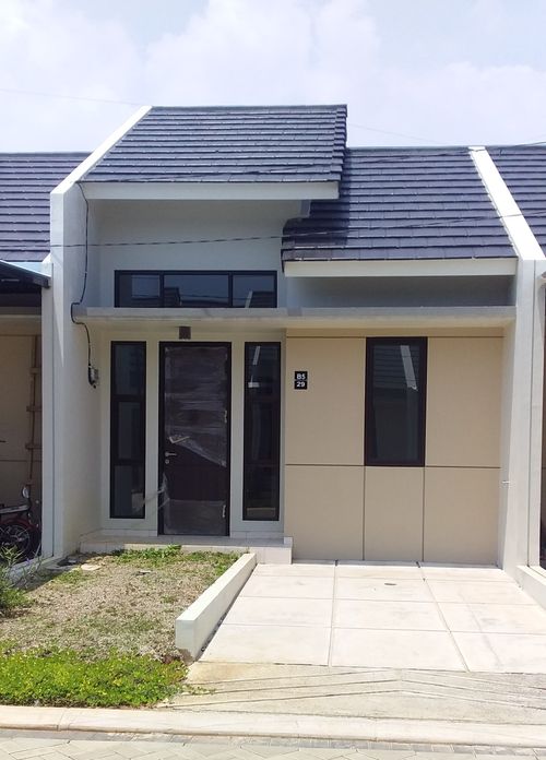 foto tampak rumah tipe 60/35 (III) perumahan KSO PURI CEMPAKA