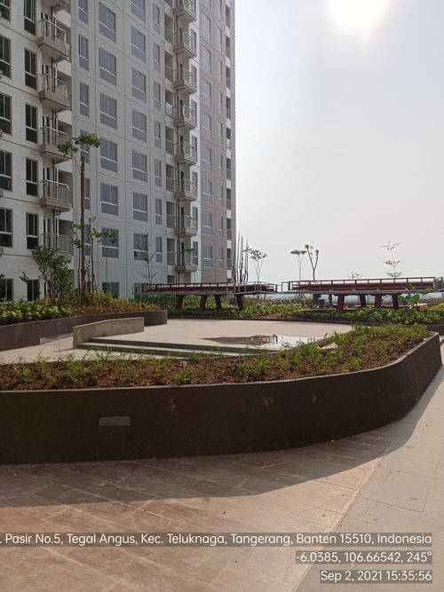 foto posisi tengah perumahan TOKYO RIVERSIDE