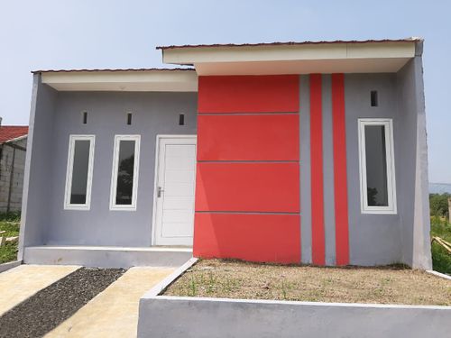 foto tampak rumah tipe 30/60 perumahan MAYANTI HILL