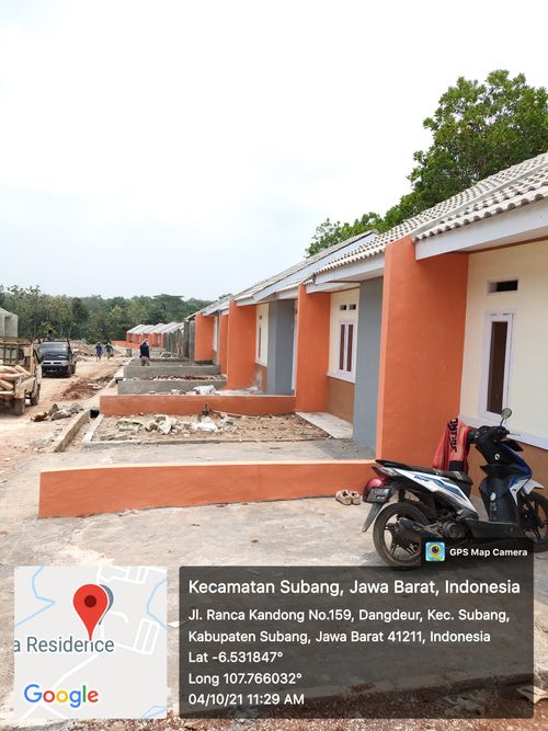 foto posisi tengah perumahan HARVA SUBANG REGENCY 2